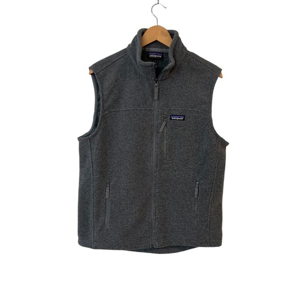Patagonia Other - Patagonia Mens size Medium Synchilla Fleece Vest Grey Classic Midweight